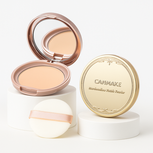CANMAKE Marshmallow Polvo Compacto – Piel Suave y Mate - Shibumi
