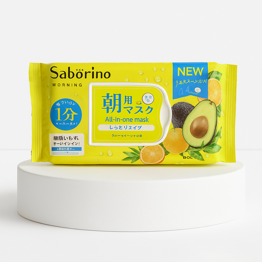 Saborino Mascarilla Facial Todo en Uno para Mañanas Frescas - Shibumi