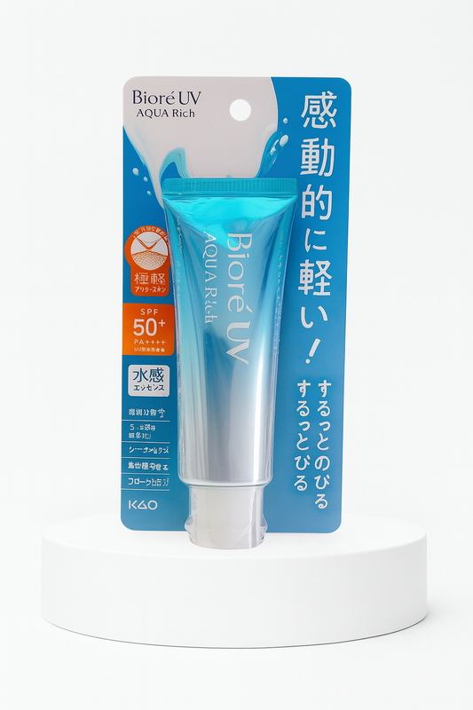 Biore UV Aqua Rich Protector Solar Esencia Acuosa SPF50+ - Shibumi