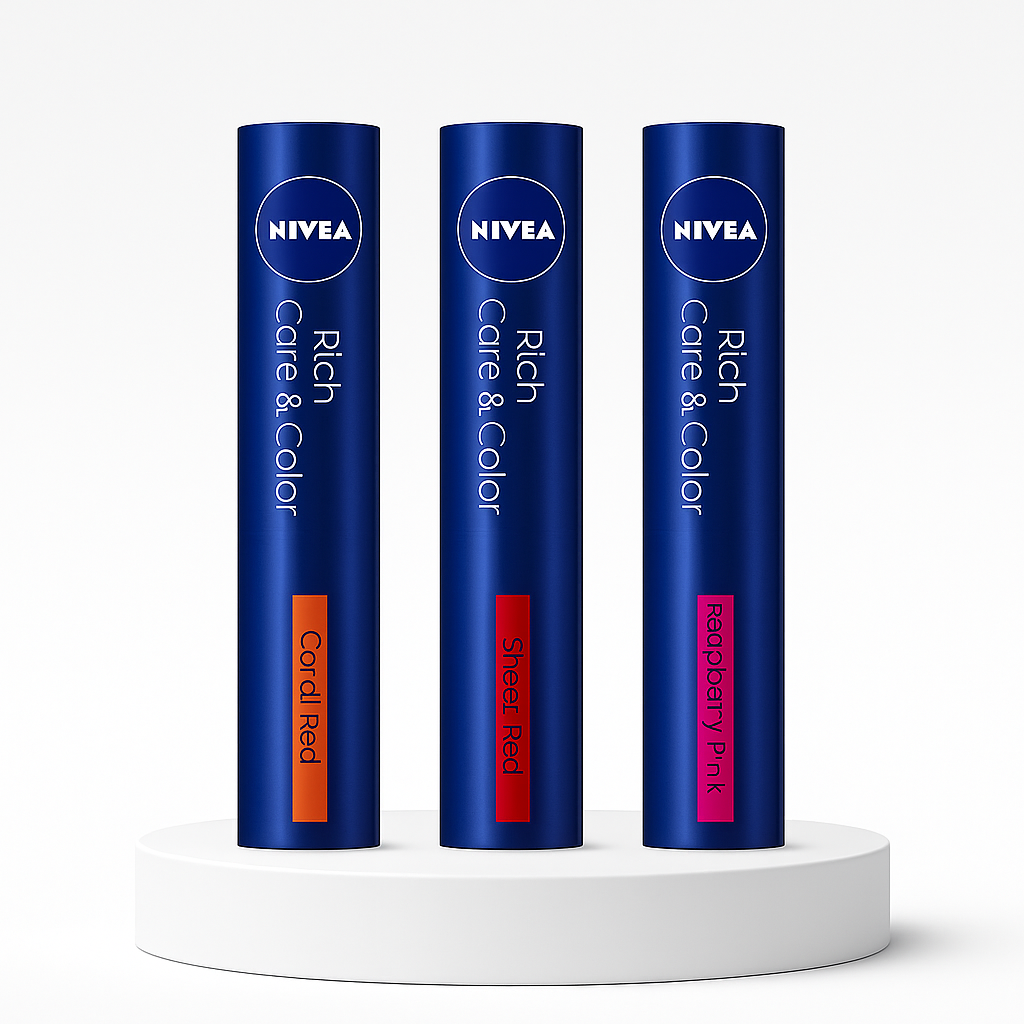 NIVEA Rich Care & Color Bálsamo Labial Hidratante - Shibumi