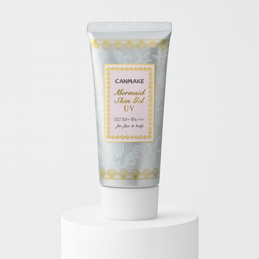 CANMAKE Protector Solar en Gel “Mermaid Skin” Transparente SPF50 – 40g - Shibumi